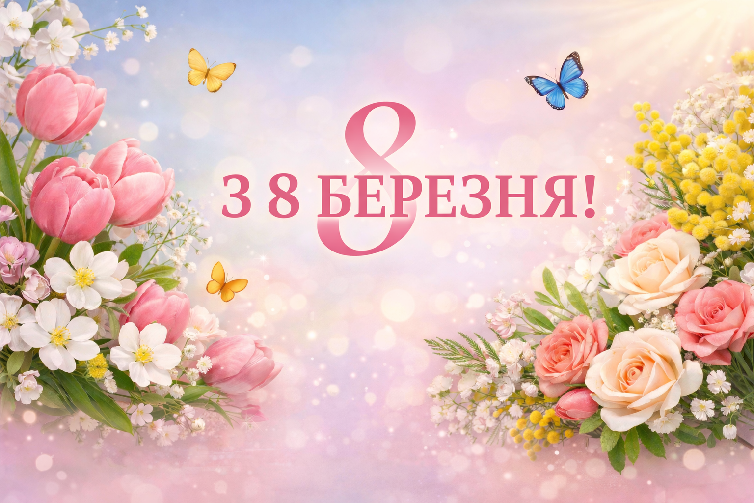 Вітання з 8 Березня